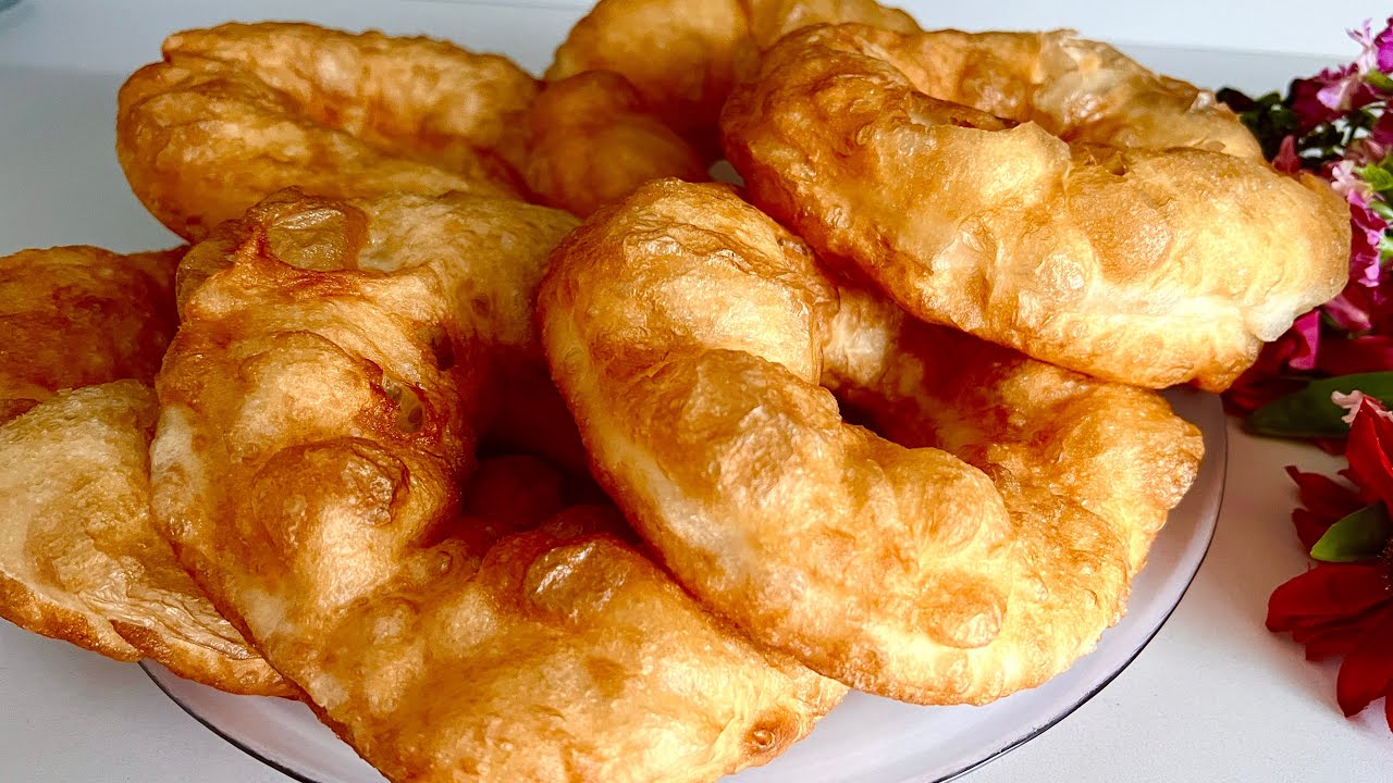 Просто мука и горячая вода и приготовьте этот вкусный рецепт!БЕЗ ЯИЦ И БЕЗ МОЛОКА,АСМР