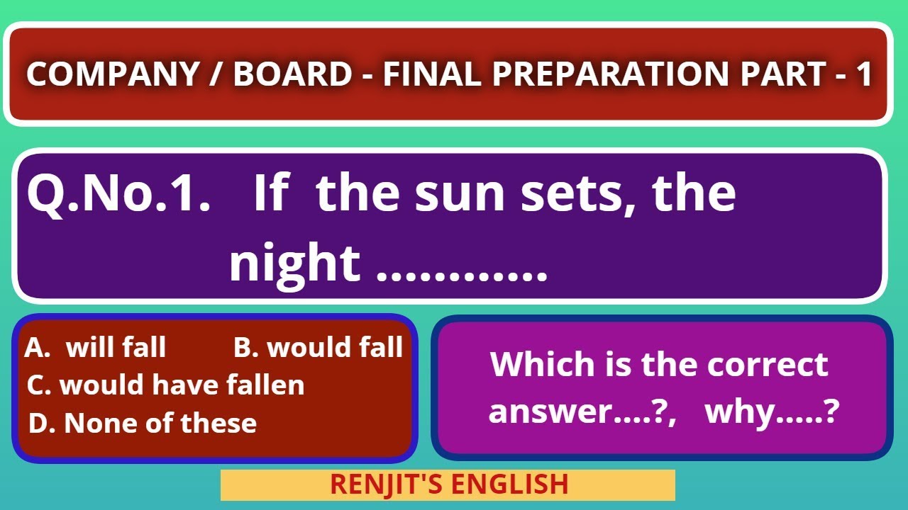 PSC || COMPANY || CORPORATION || FINAL PREPARATION || PART - I