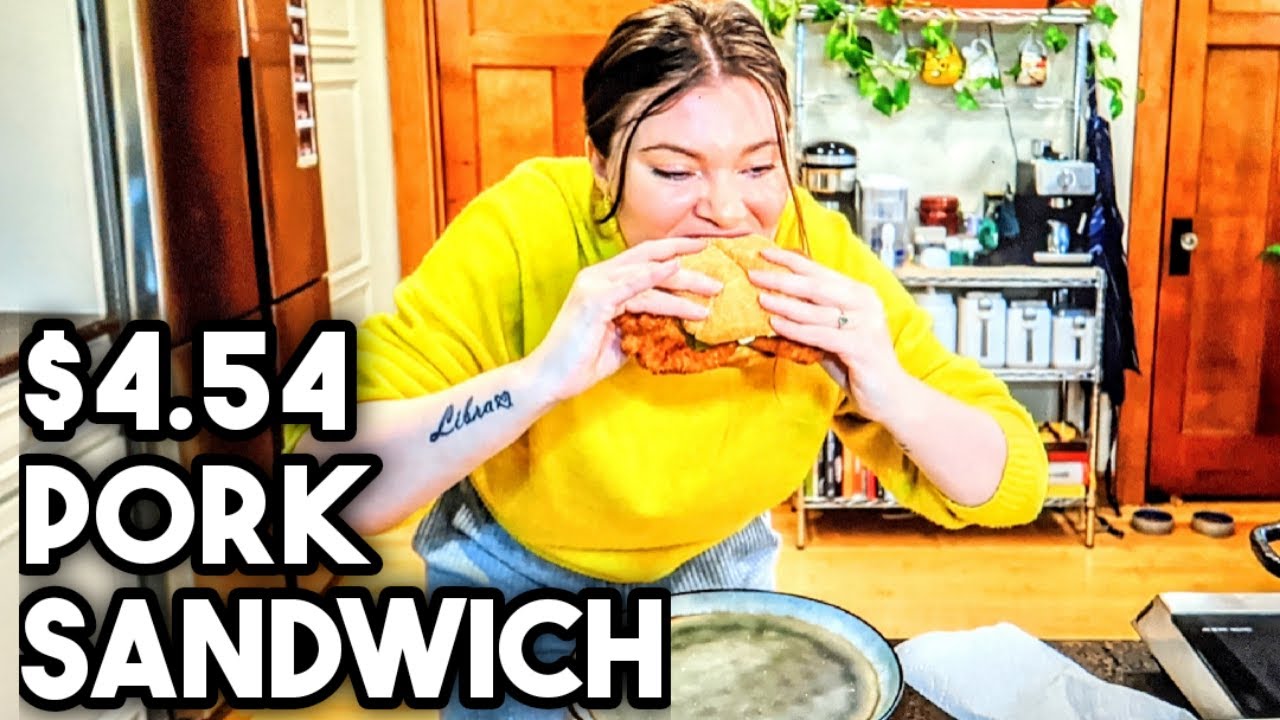 Fried Pork Sandwich / Indiana Pork Tenderloin Sandwich