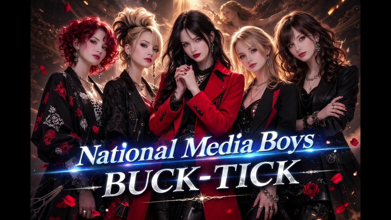 BUCK-TICK　“  National Media Boys  “｜Hard Rock (Female Vocal) ver.  AICO