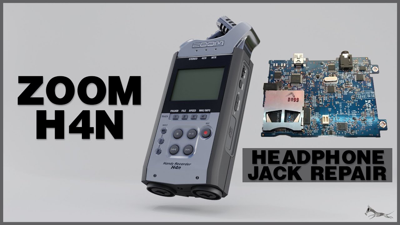H4N Headphone Jack Repair and Replace