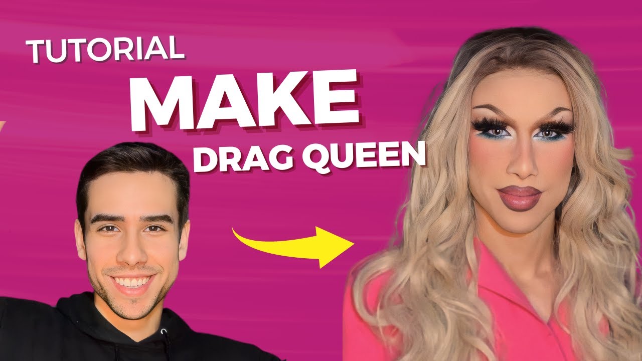 Maquiagem Drag Queen - Tutorial Completo (básico) / MYAH