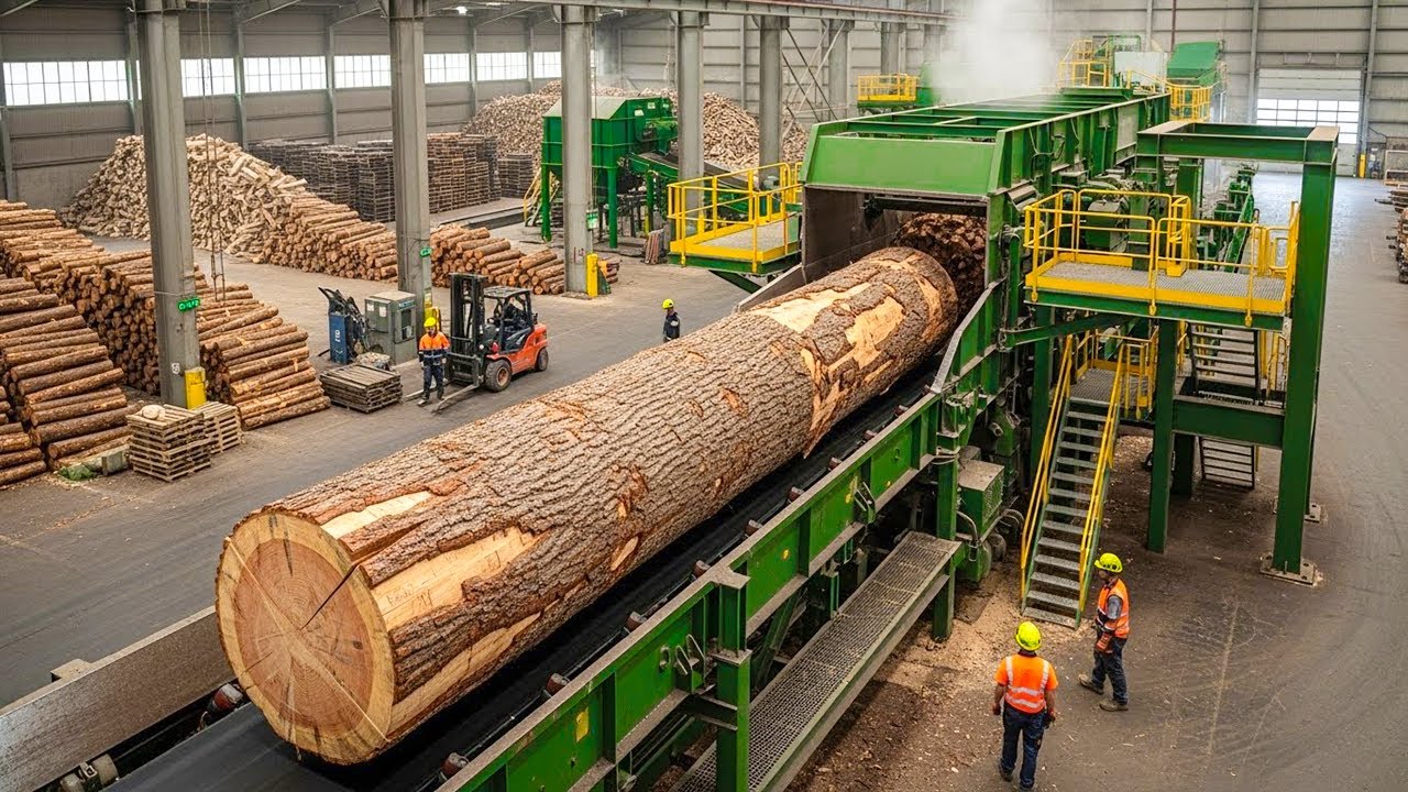 The Sawmill Secret: Crafting Perfect Things from Raw Wood! (Best Process)