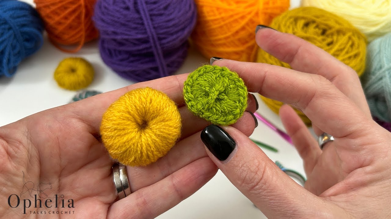 Crochet Button Tutorial | Create Custom Matching Buttons For Your Project