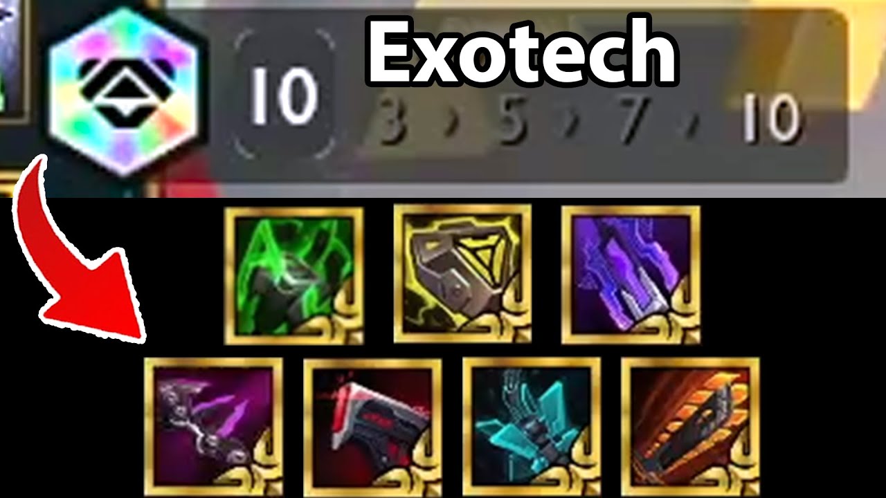 All Radiant Exotech Items - 10 Exotech | TFT Set 14