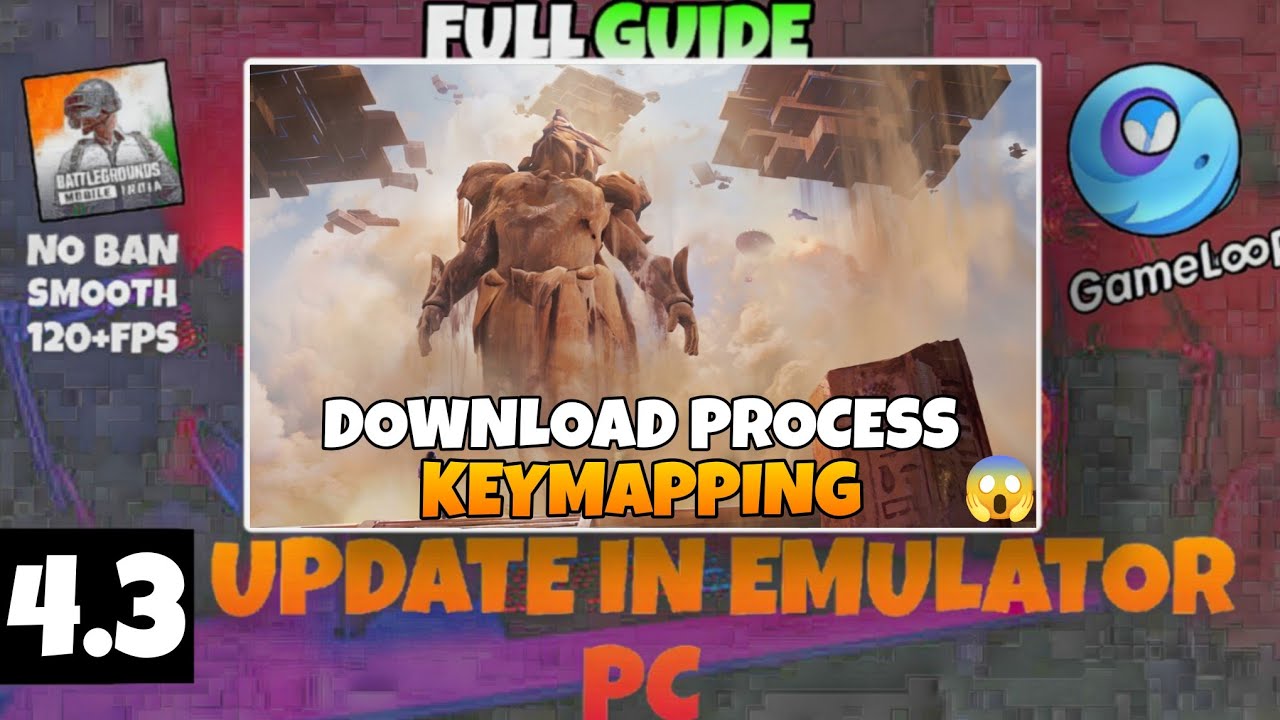 ✅ How to Play BGMI 4.3 Update on Emulator  PC | Laptop | BGMI 4.3 Update on Gameloop Emulator