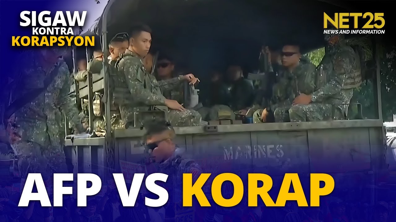 Retired AFP officers, pinangunahan ang protesta