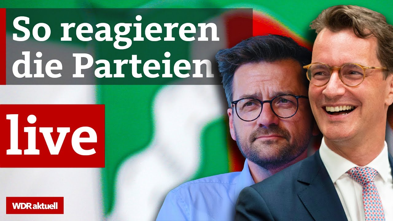 Wahl NRW 2022 - Die erste Prognose und Hochrechnung  | WDR aktuell
