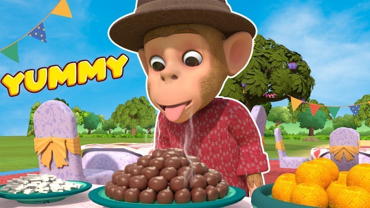 बंदर मामा पहन पजामा | बंदर मामा | Best Hindi Rhymes - Zappy Toons