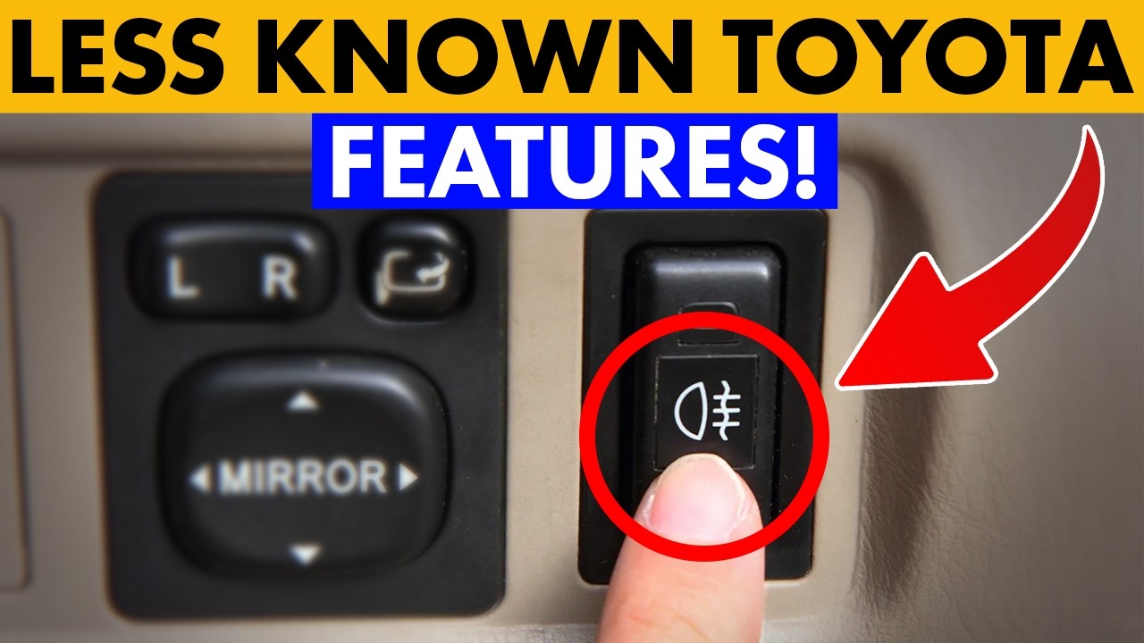 15 HIDDEN Toyota Features You&rsquo;ll REGRET Not Knowing Sooner