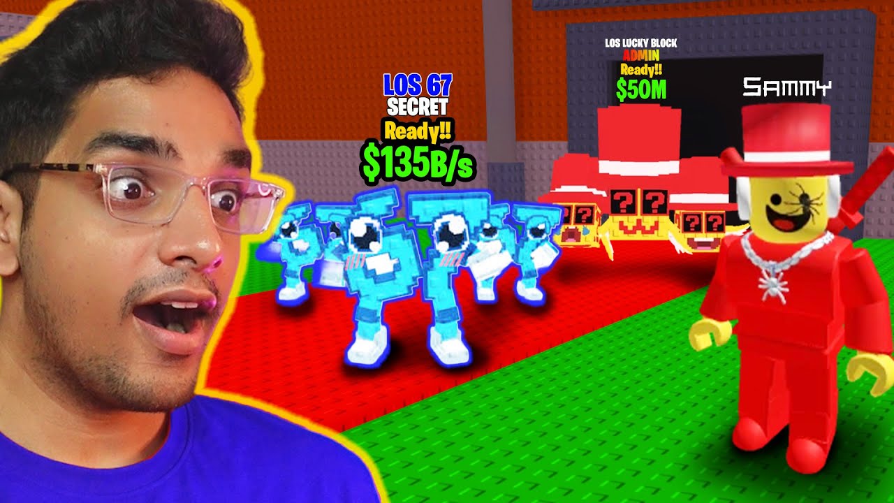 OPENING THE RAREST NEW LUCKY BLOCKS in Steal A Brainrot!!