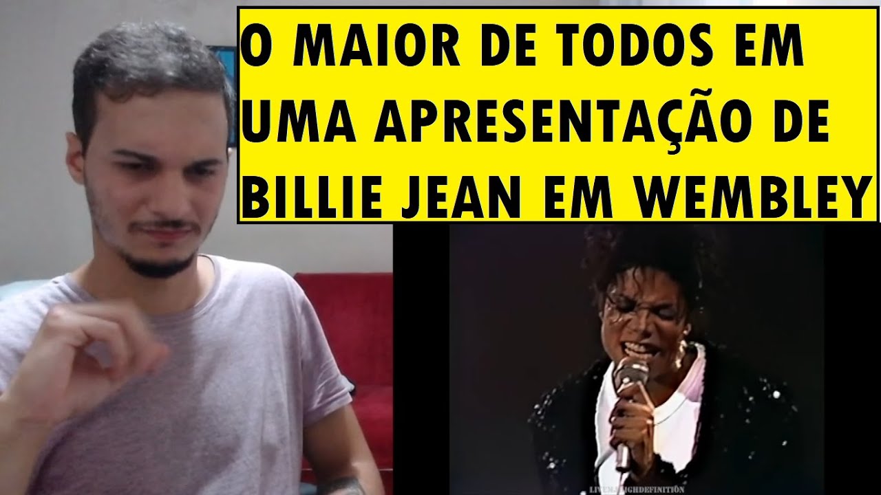 REACT - Michael Jackson - Billie Jean - Live Wembley 1988