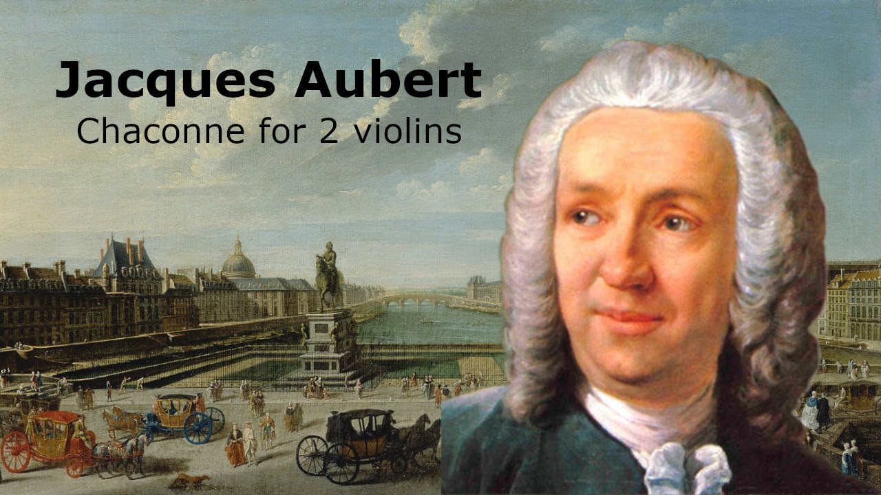 Jacques Aubert - Chaconne for 2 violins