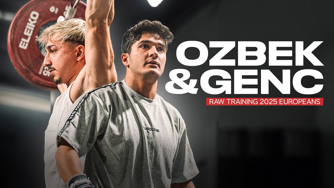 UNBELIEVABLE SPEED! RAW Weightlifting Training with Two Turkish Stars