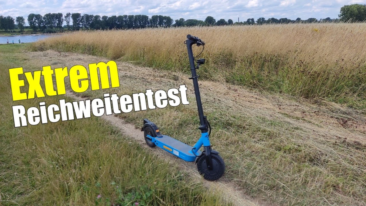 E-Scooter ePF-1 Pro Extrem Reichweitentest / mehr KM als erwartet ePowerFun.de