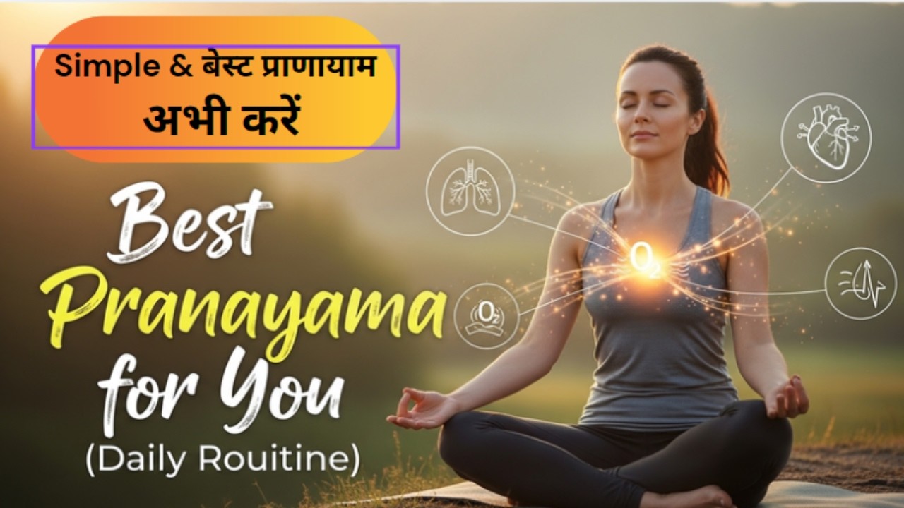 Pranayama for Beginners | हर दिन के लिए सर्वश्रेष्ठ प्राणायाम   #DailyPranayama #healthtips