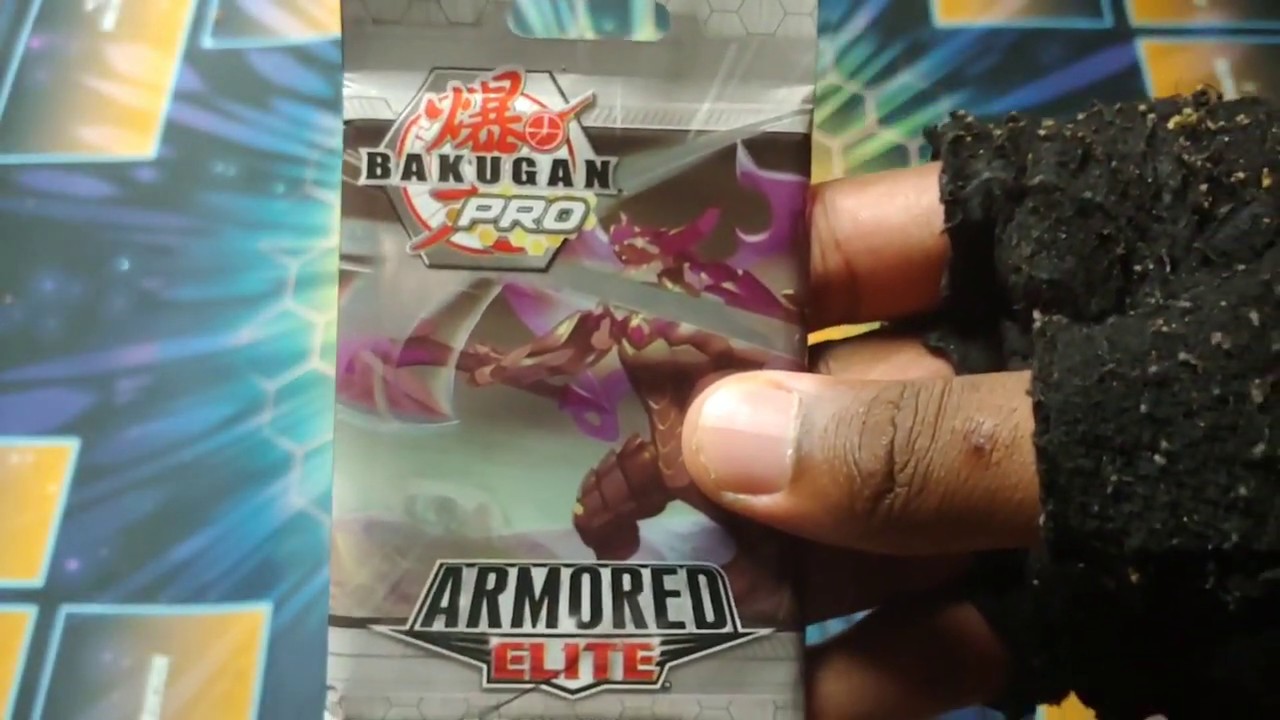 BAKUGAN PRO ARMORED ELITE CARD PACK OPENING #6!