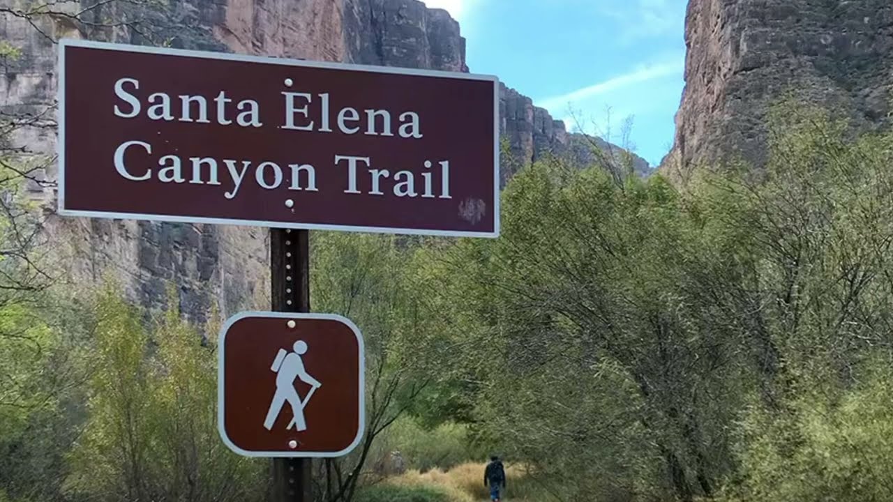 Big Bend National Park Santa Elena Canyon Trail 