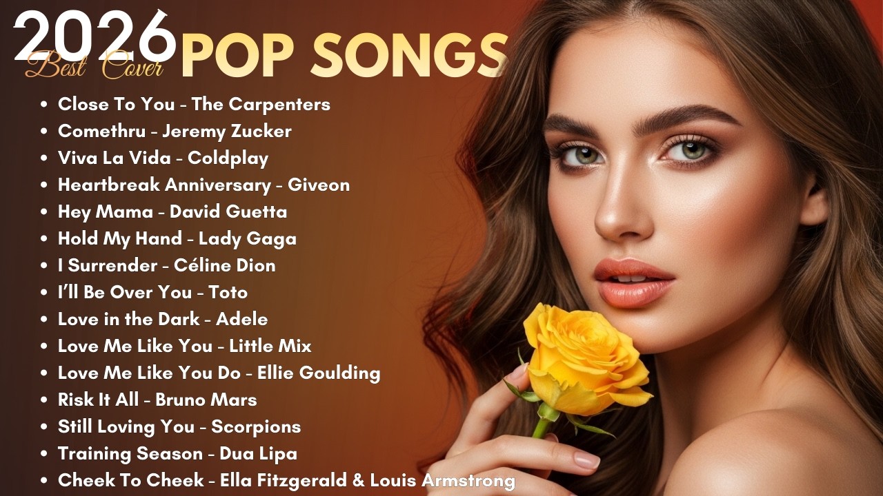 Top Acoustic Cover Playlist 2026🎸Best English Songs Remix & Cafe Version✨ Soft Relaxing English Hits