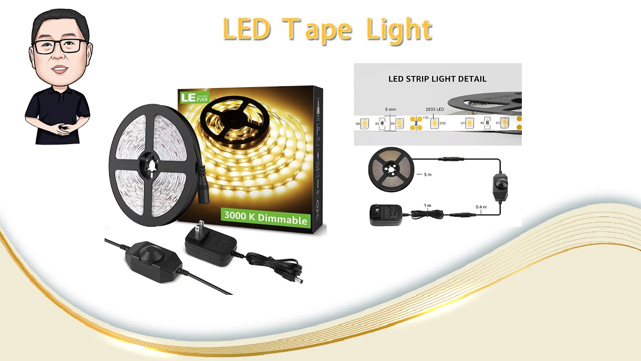 如何安装，剪切，焊接 LED灯条 LED灯带 - How to install, cut and solder LED Tape Light, LED Flexible Strip Light
