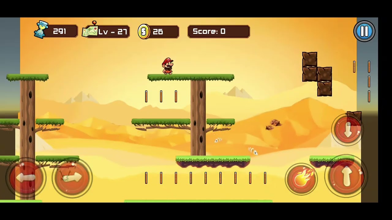Jogando um joguinho inspirado em Mário👍-Nod Adventure