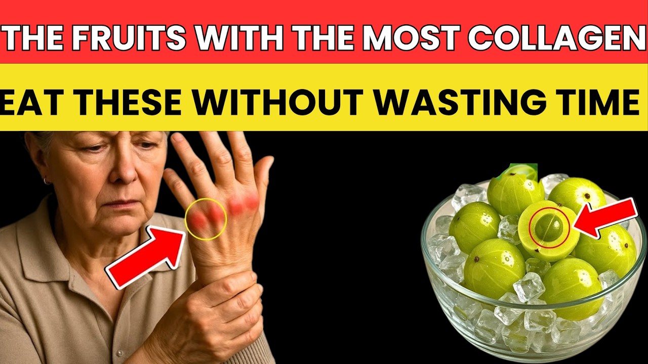 Rebuild Collagen & Stop Tingling Hands – Top 5 Fruits After 60