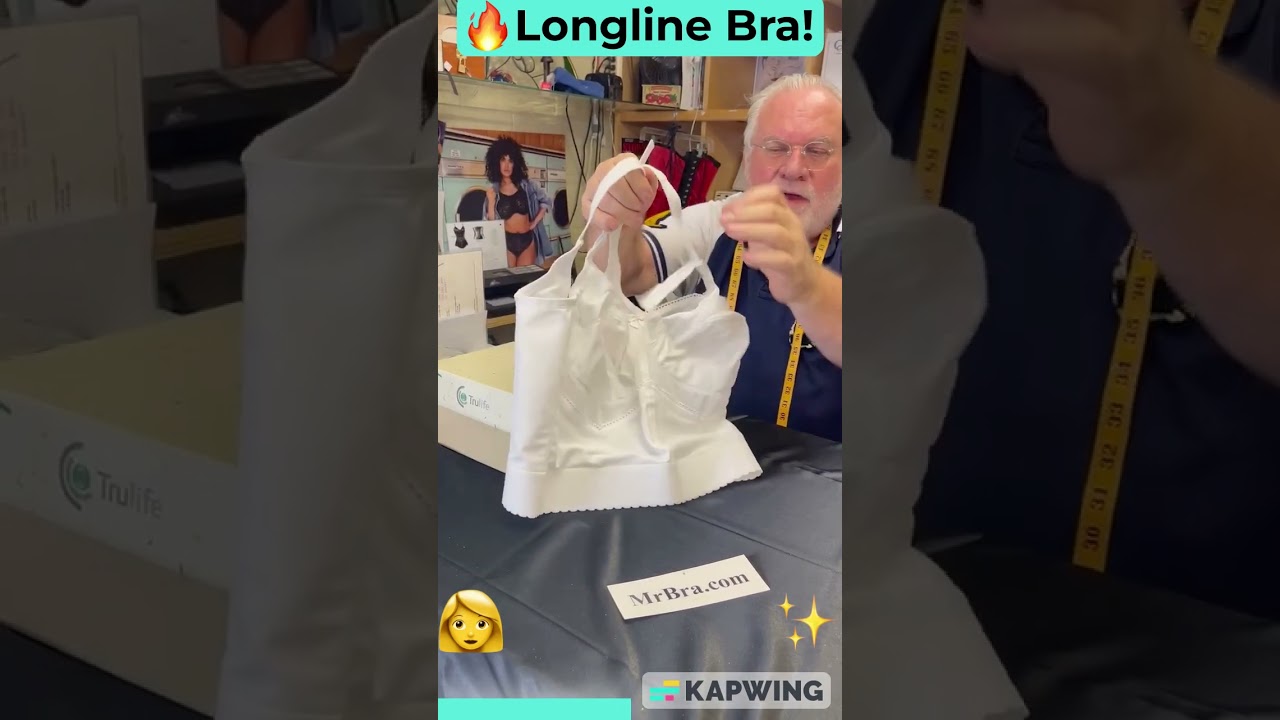 Longline Bra, a bra every girl loves! By MrBra.com