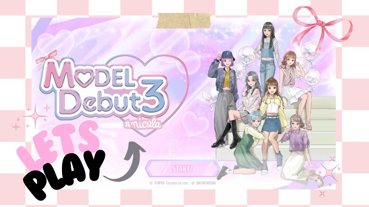 I'm back?! First time playing Model Debut 3 (ep.1)