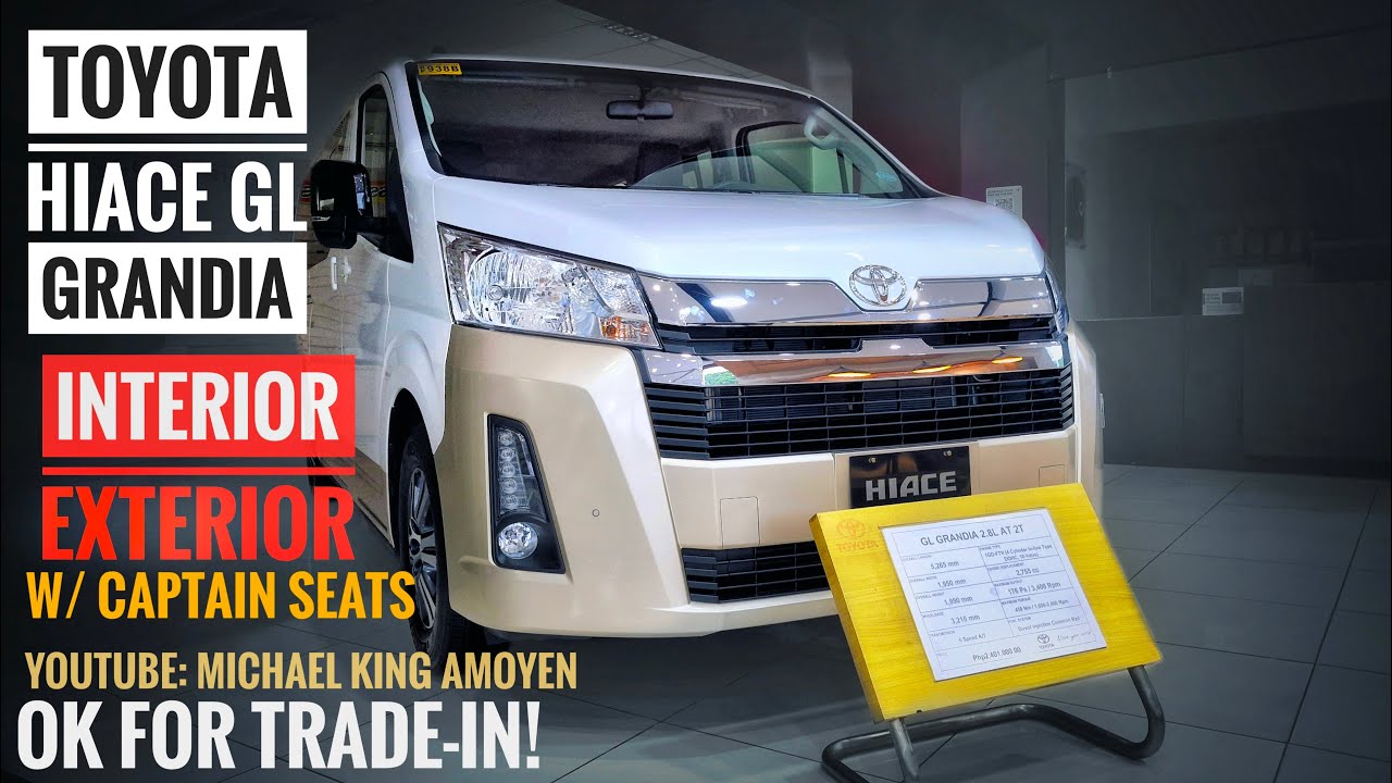 Toyota Hiace GL Grandia Interior Walkaround