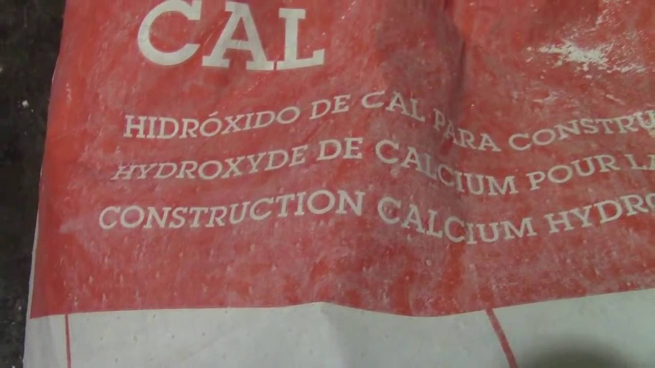 La magia de la cal, fungicida, insecticida y mil usos.