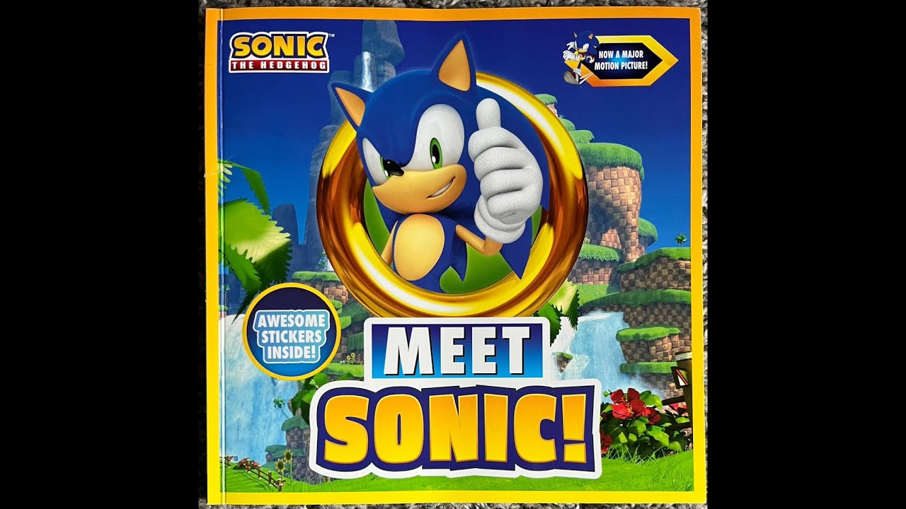 Sonic the Hedgehog: Meet Sonic! (Read Aloud / Read Along Story)