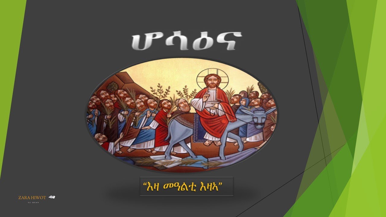 #ሆሳእና #ንወዲ  #ዳዊት