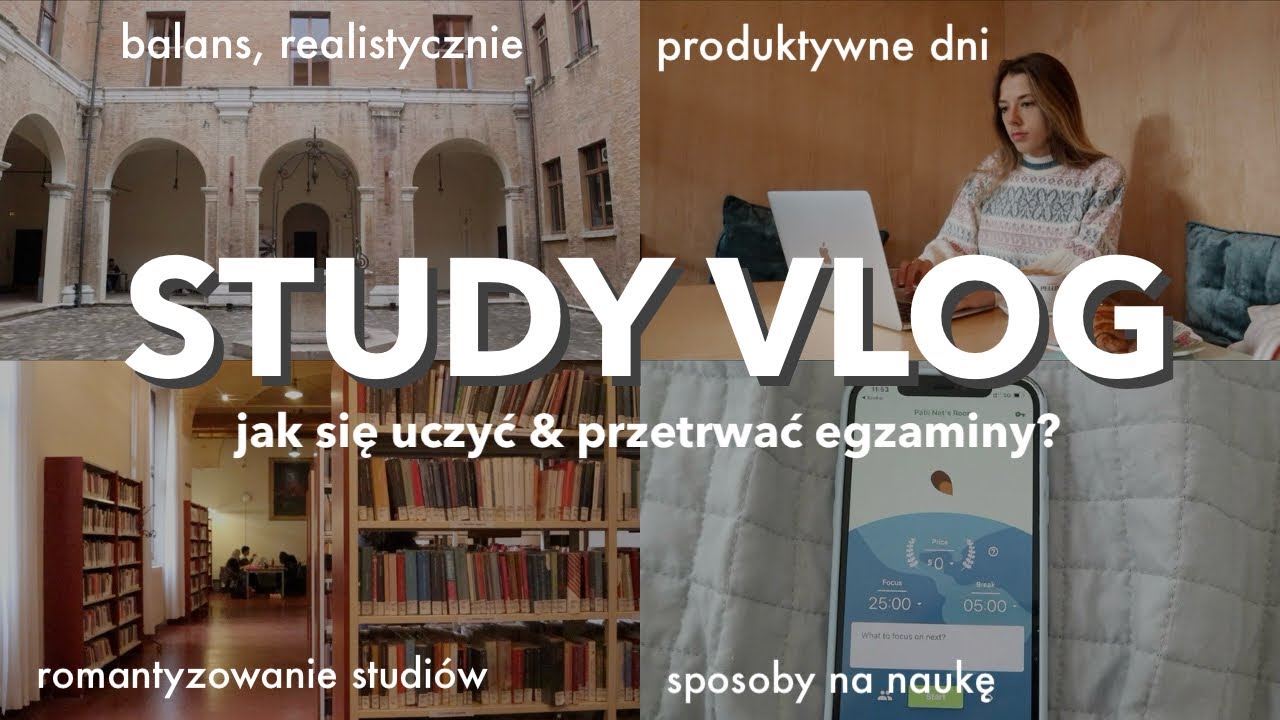 jak się nie poddawać (pomimo, że czasem jest ciężko) | realistyczny study vlog