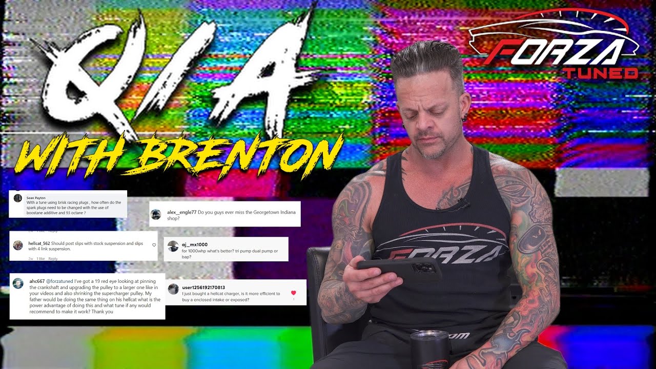 Q/A (WITH BRENTON)