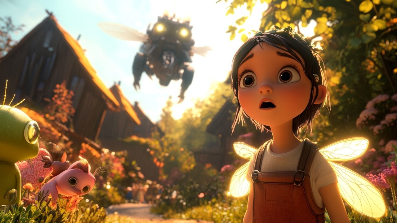 A Magical Firefly Who Saves the Forest Every Night | Full Animated Family Movie in HD
