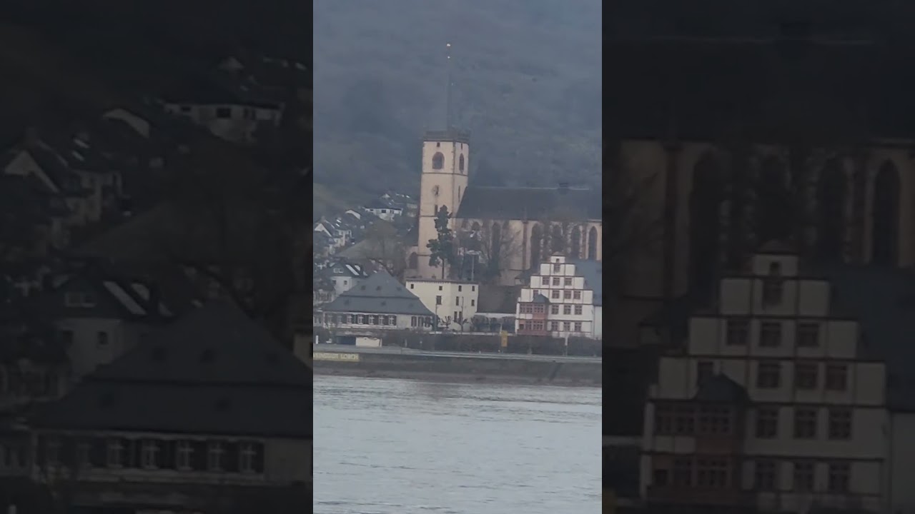 Train ride along the Rhine River to Cologne, Germany#travelvlog #adventure #travel 