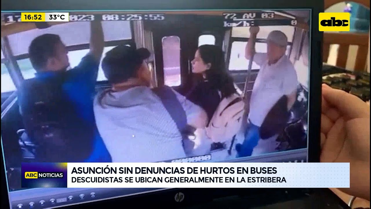 Asunción sin denuncias de hurtos en buses