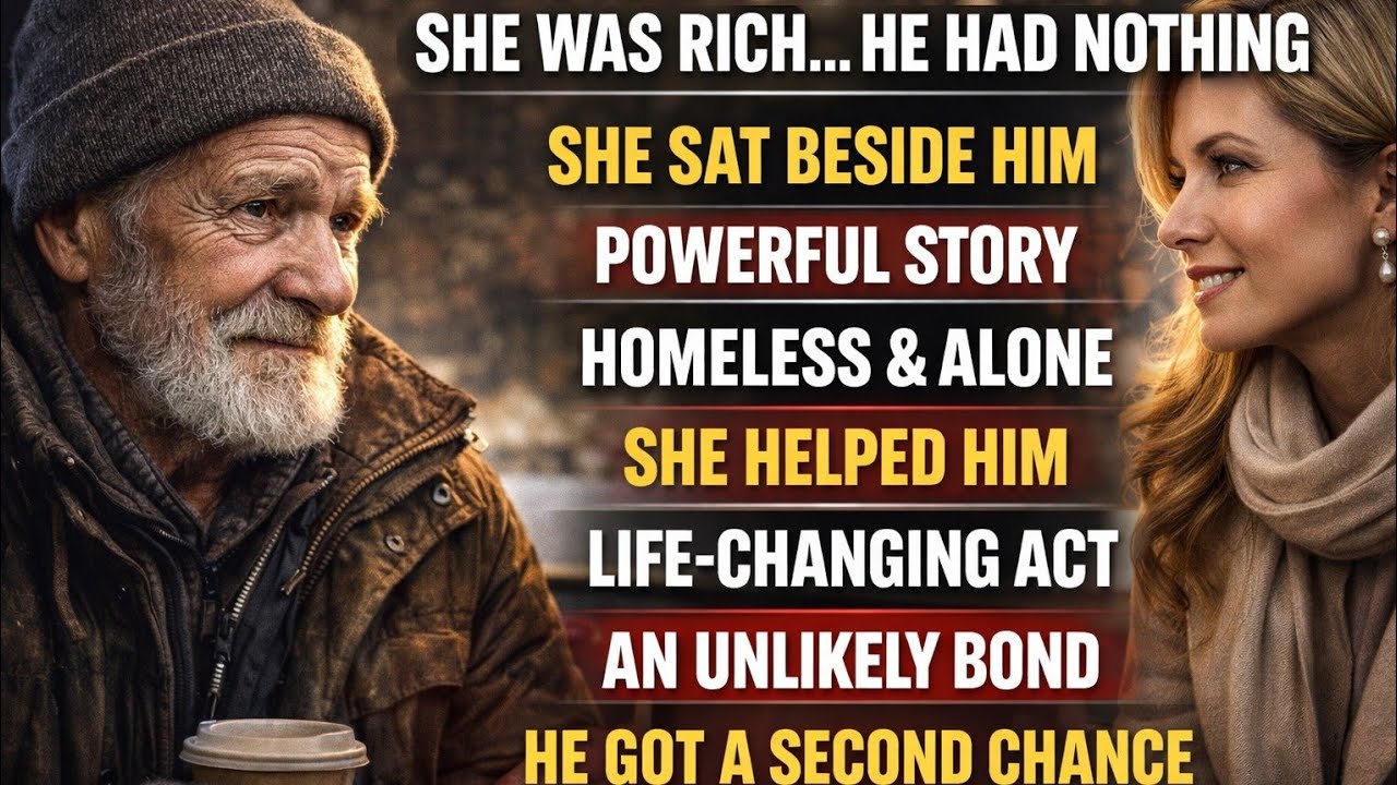 A Rich Woman Changed a Homeless Old Man’s Life Forever | Emotional True Story