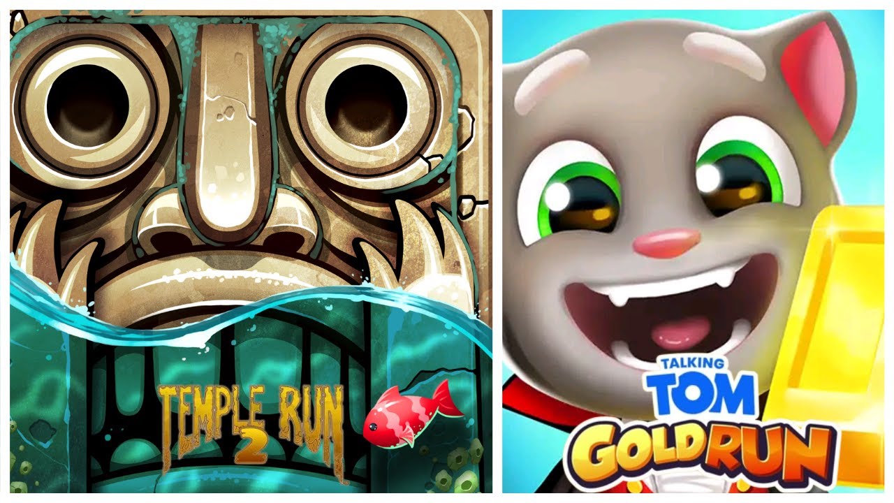 🔥 Temple Run 2 vs Talking Tom Gold Run – Ultimate Runner Game Showdown!