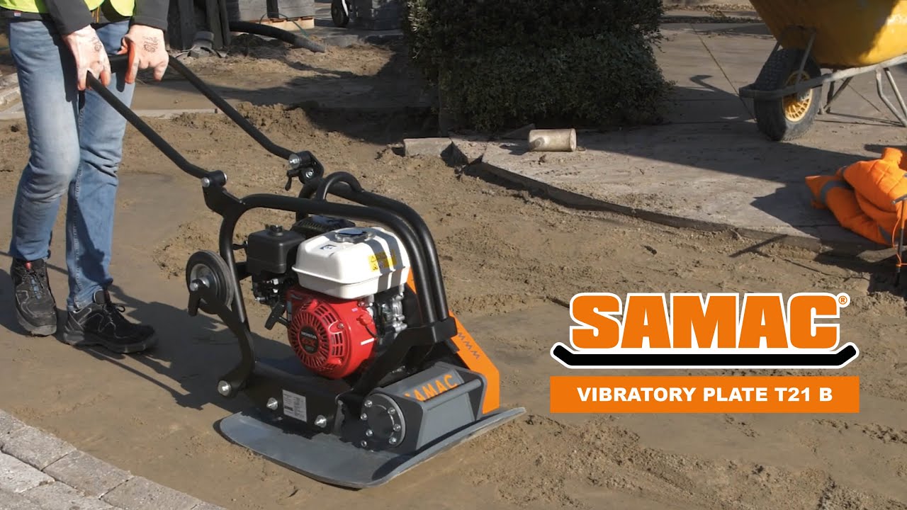 VIBRATORY PLATE T21 B | SAMAC