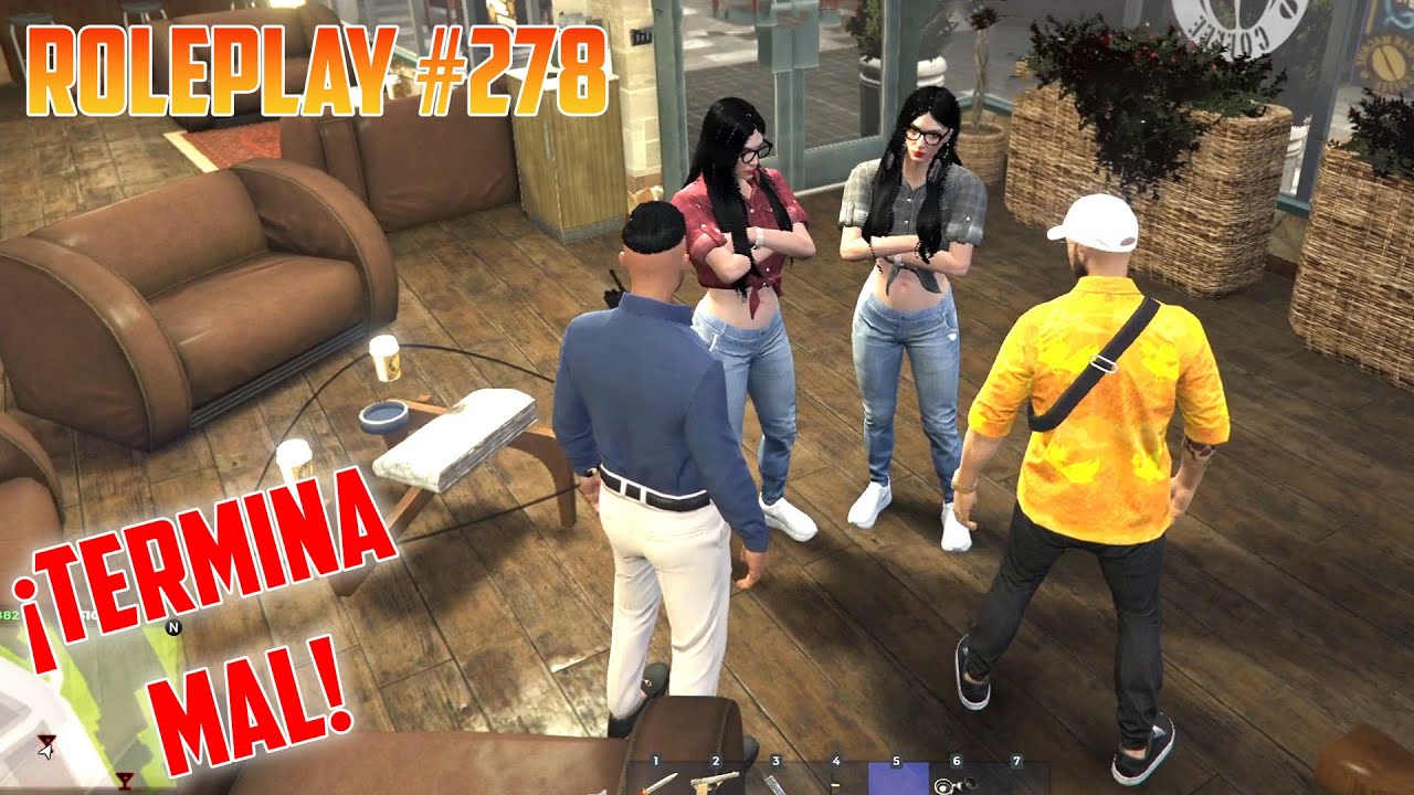 ¡CITA CON LAS GEMELAS TERMINA MUY MAL PARA OSCAR Y ELKIN! | GTA V ROLEPLAY #278