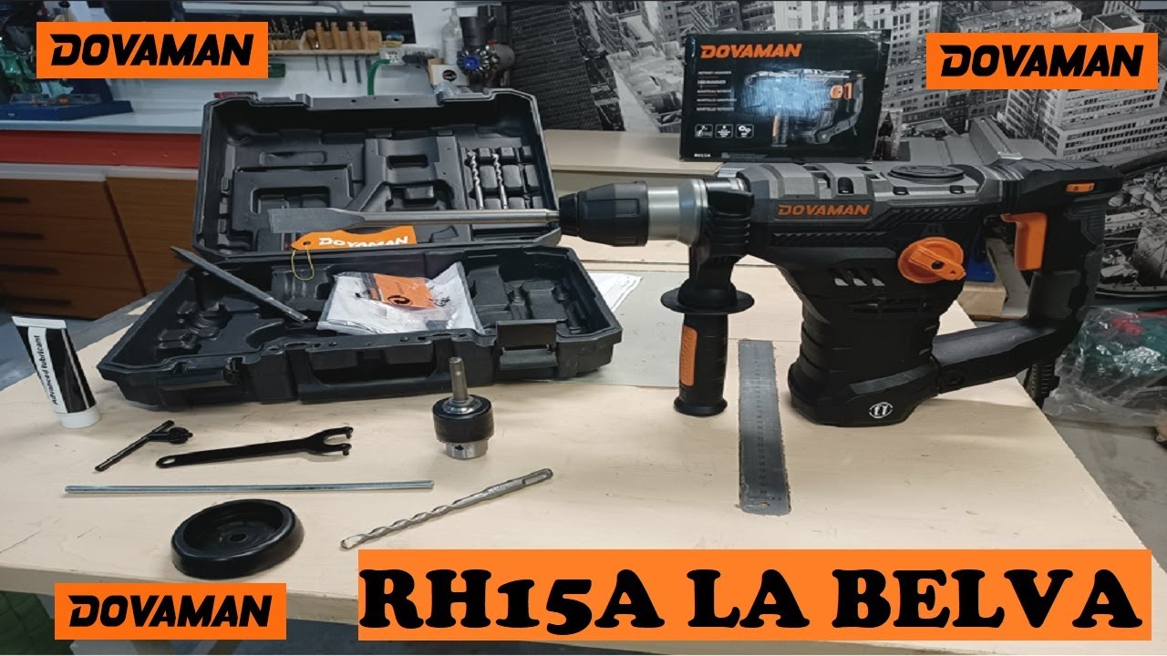 Demolire con DOVAMAN RH15A Super Trapano Demolitore