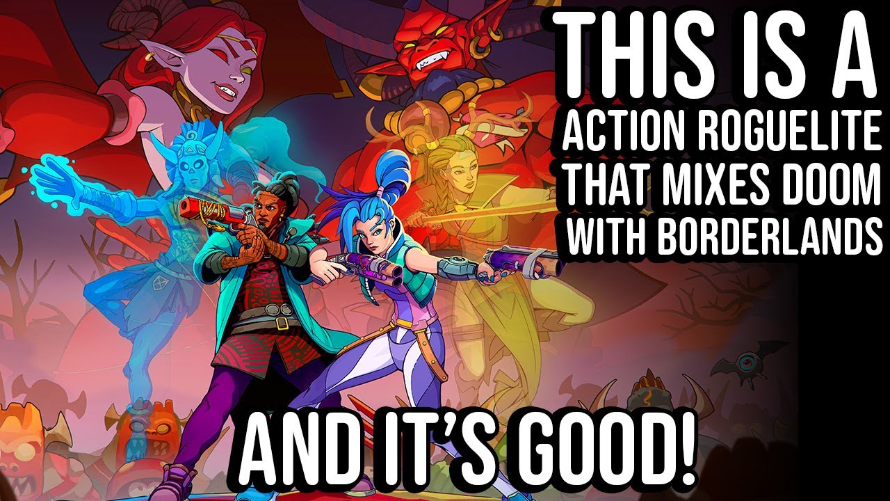 BORDERLANDS OF DOOM? This New Action Roguelite is FIRE - Holy Shoot