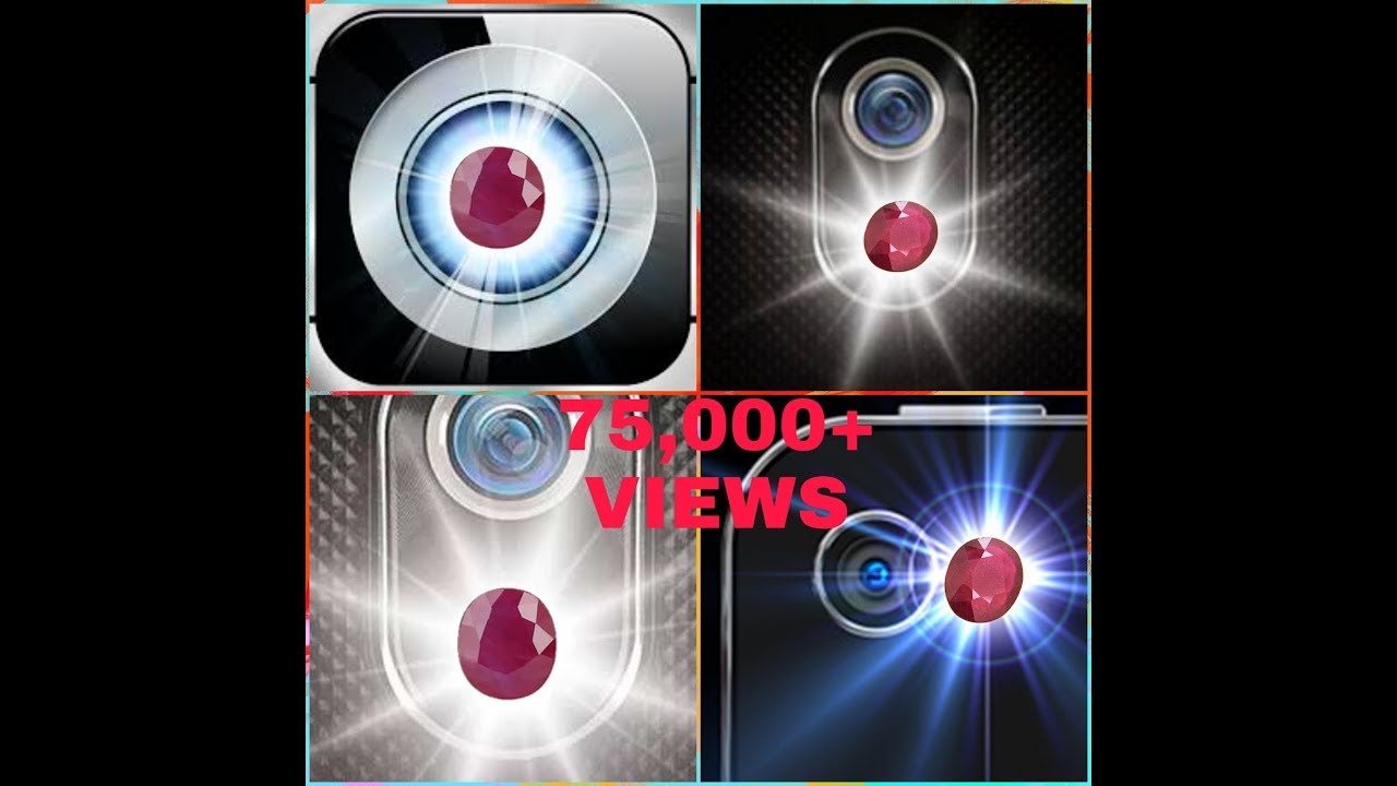 How to TEST NATURAL RUBY (YAQOT) AND GLASS FILLED RUBY with the HELP OF FLASH LIGHT within 30 second