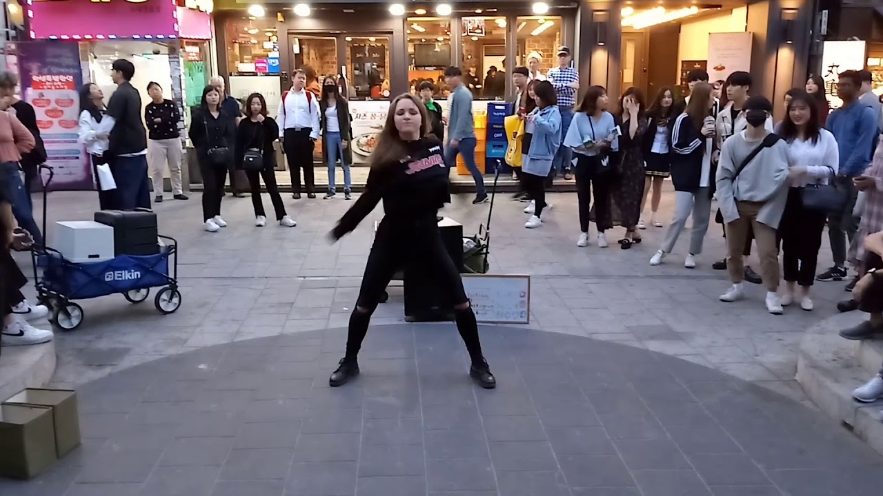 우크라이나댄서 제이아나(J.Yana)/Swalla-Jason Derulo/ 190509 홍대(HongDae) Busking 직캠