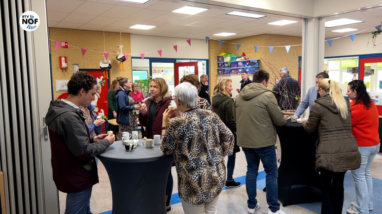 CBS De Wynroas in Harkema opent nieuwe school: 