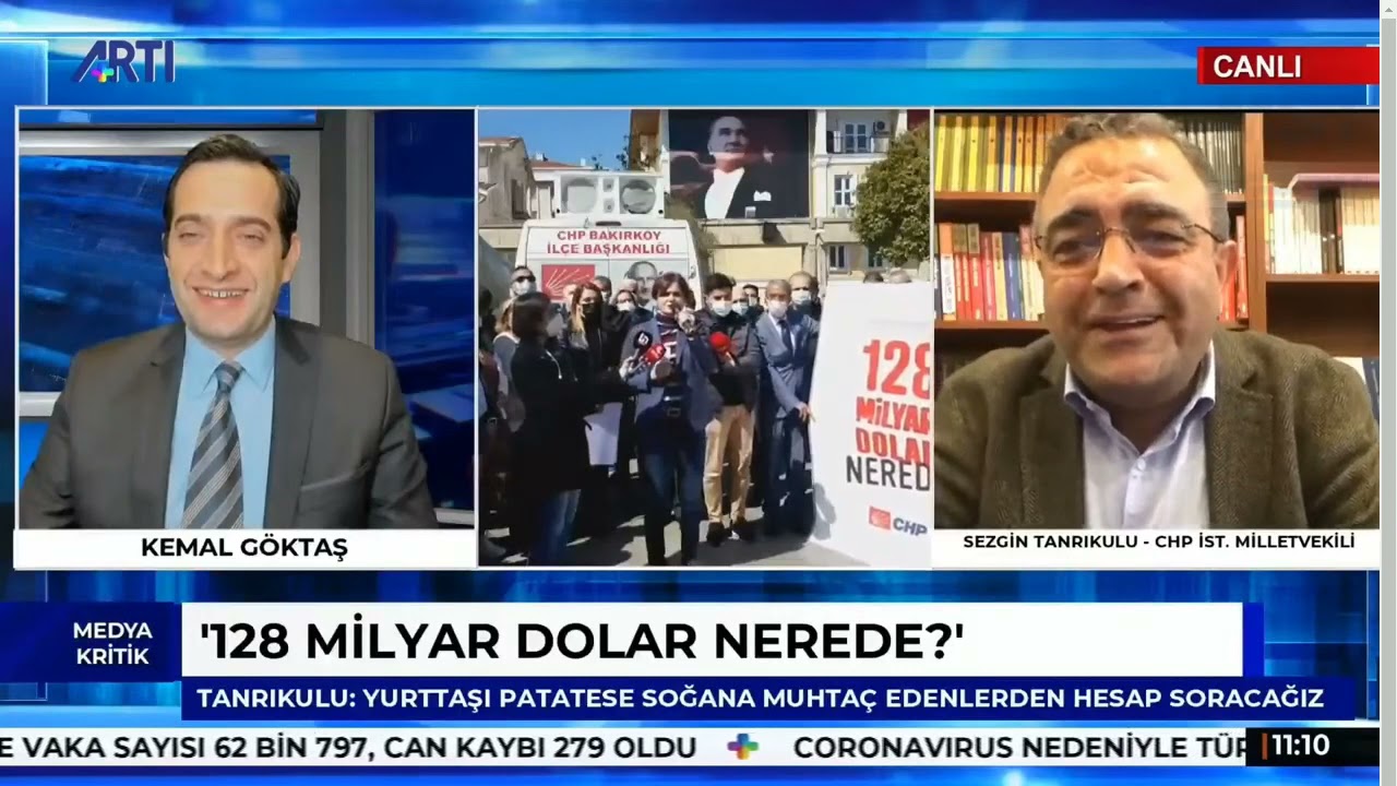 ARTI TV canlı yayınında g&uuml;ndemi konuştuk  #128MilyarDolarNerede #PatatesSoğan