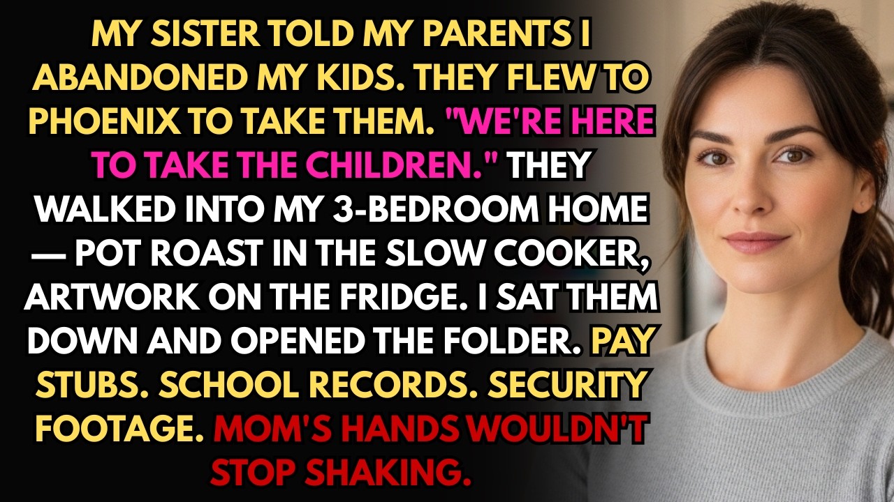 My Sister Told My Parents I Abandoned My Kids—They Flew To Confront Me And Found The Truth Waiting