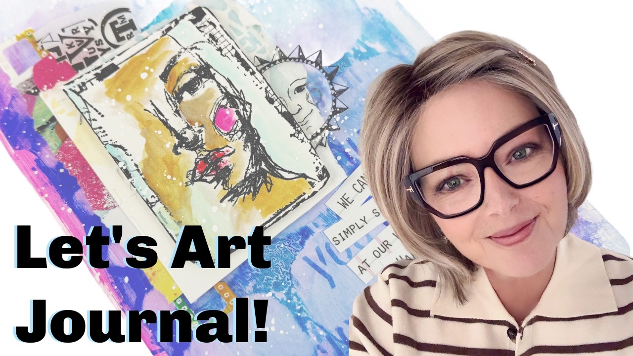 Create An Art Journal Page With Me!