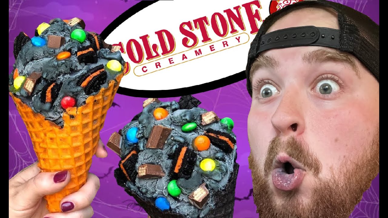 BOO-BATTER ICE-SCREAM REVIEW HALLOWEEN THEMED TREAT COLD STONE CREAMERY 2022!